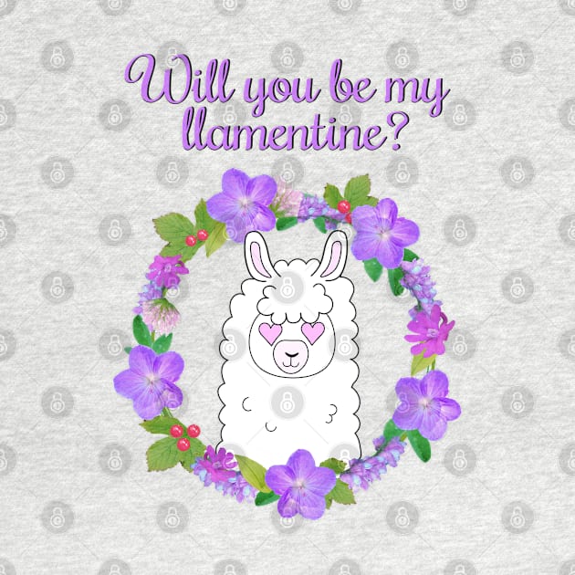 Will you be my llamentine? by Purrfect